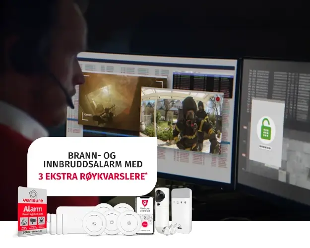 alarmstasjonen låser opp døren for brannvesenet alarmstasjonen låser opp døren for brannvesenet