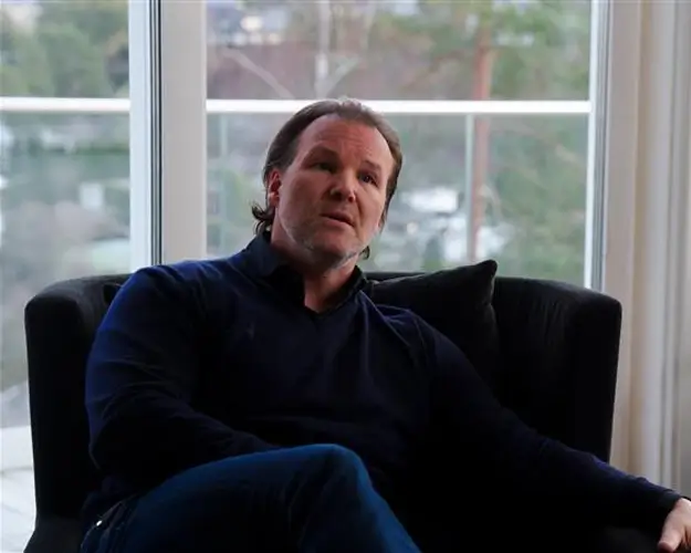 Fredrik i stua på nesøya Fredrik i stua på nesøya