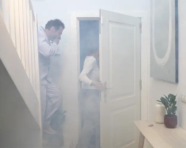 evakuring røykfylt rom evakuring røykfylt rom