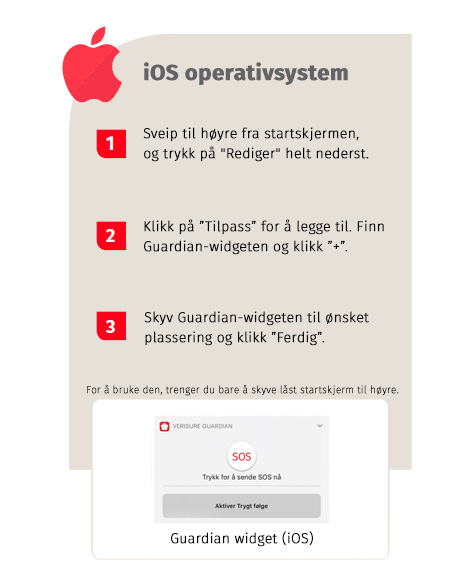 iOS widget iOS widget