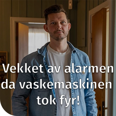 Dag ble vekket av alarmen på natten